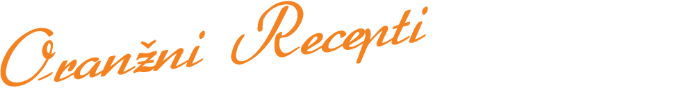 Oranžni recepti